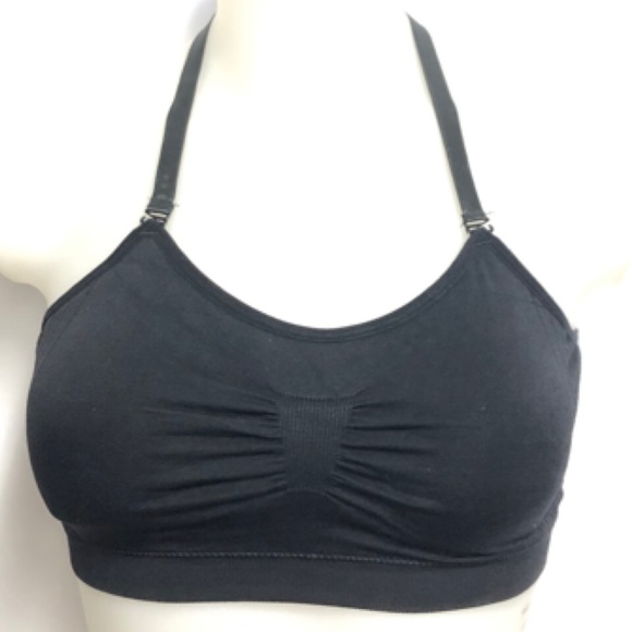 Satin Halter Bra Strap Bra - Picture 2 of 3